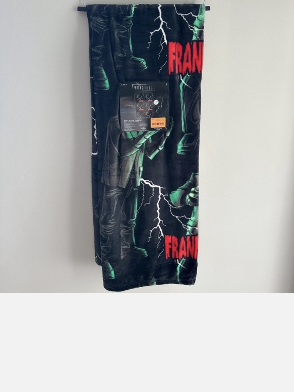 Frankenstein Throw Blanket